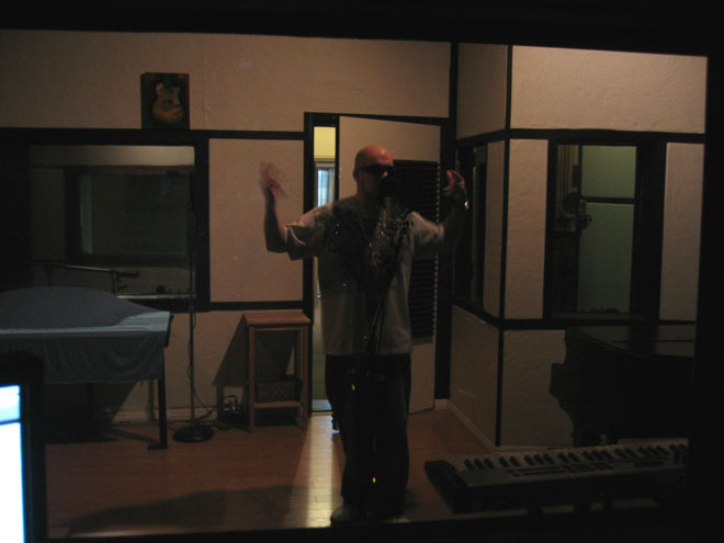 JB in live room