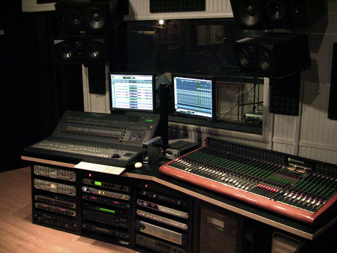 Acoustically Designed Control Room